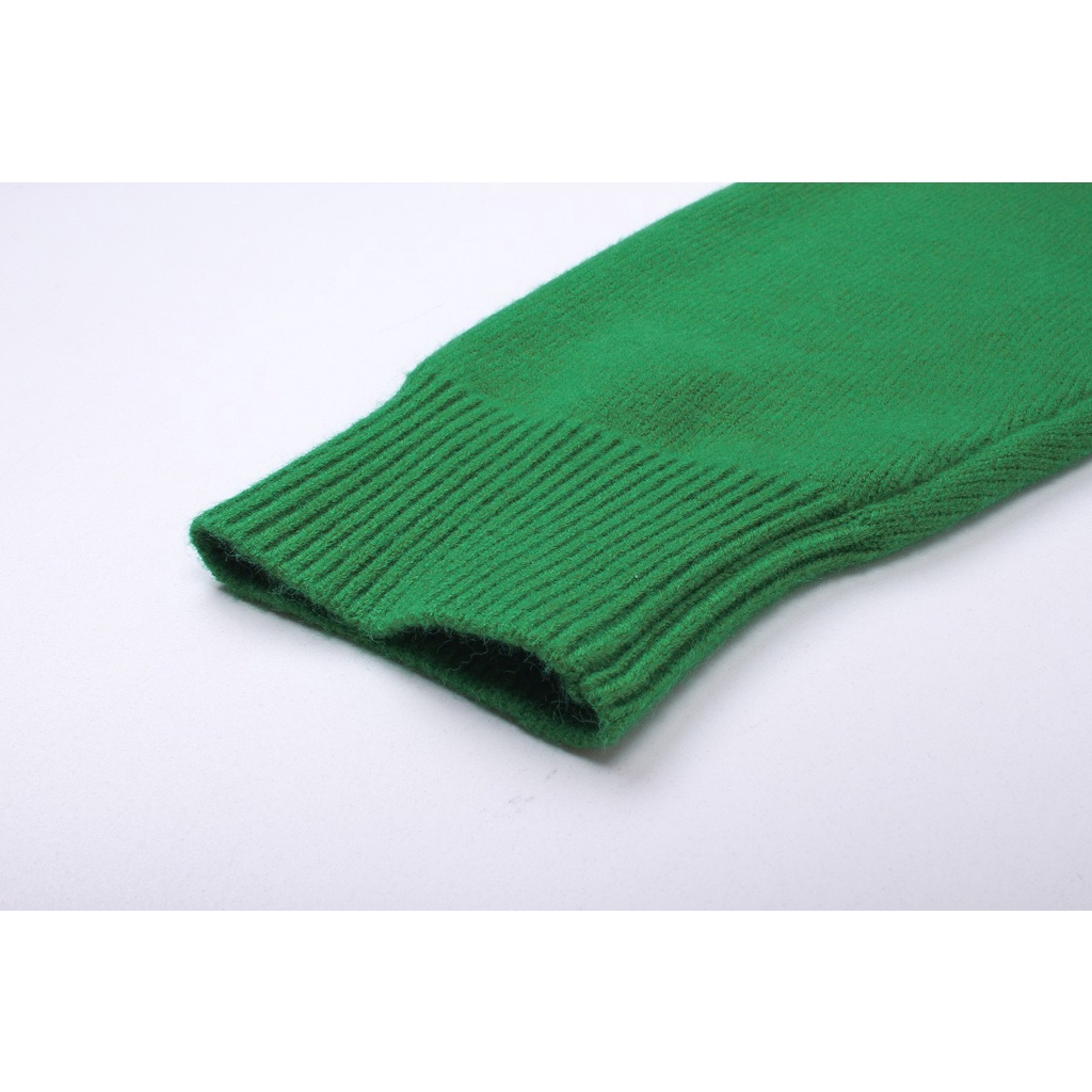 Áo Hoodie Dệt Kim Màu Xanh Lá Cây Thiết Kế Thương Hiệu gg 23ss Phong Cách Thể Thao Đường Phố Sang Trọng Dành Cho