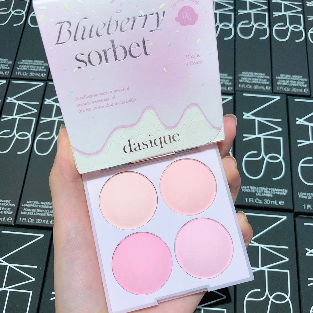 Bảng má hồng Dasique Blending Mood 4 ô