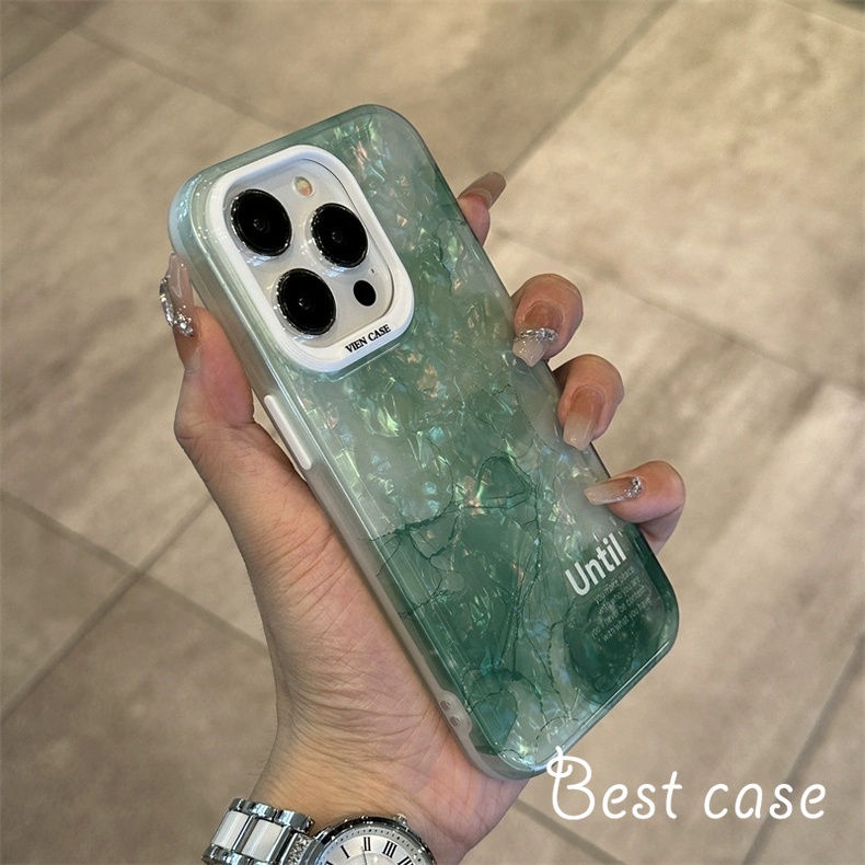 Ốp Điện Thoại Họa Tiết Đá Cẩm Thạch Cho iphone 13 14 15 pro max