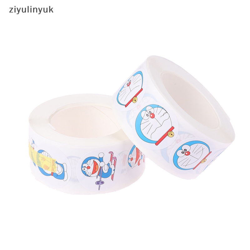 Cuộn 500 sticker doraemon Dán Trang Trí Dễ Thương