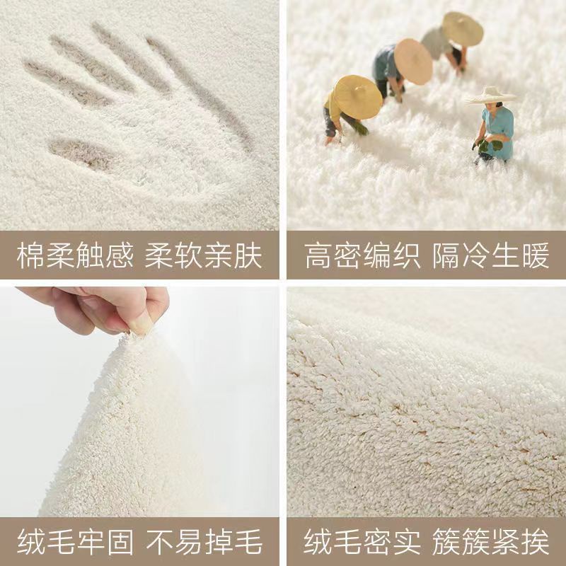 Thảm Trải Bàn Trà Sofa Gia Dụng Bắc Âu Đơn Giản Hiện Đại Phòng Khách Thảm Trải Sàn Dày Dặn Bên Giường Phòng Ngủ