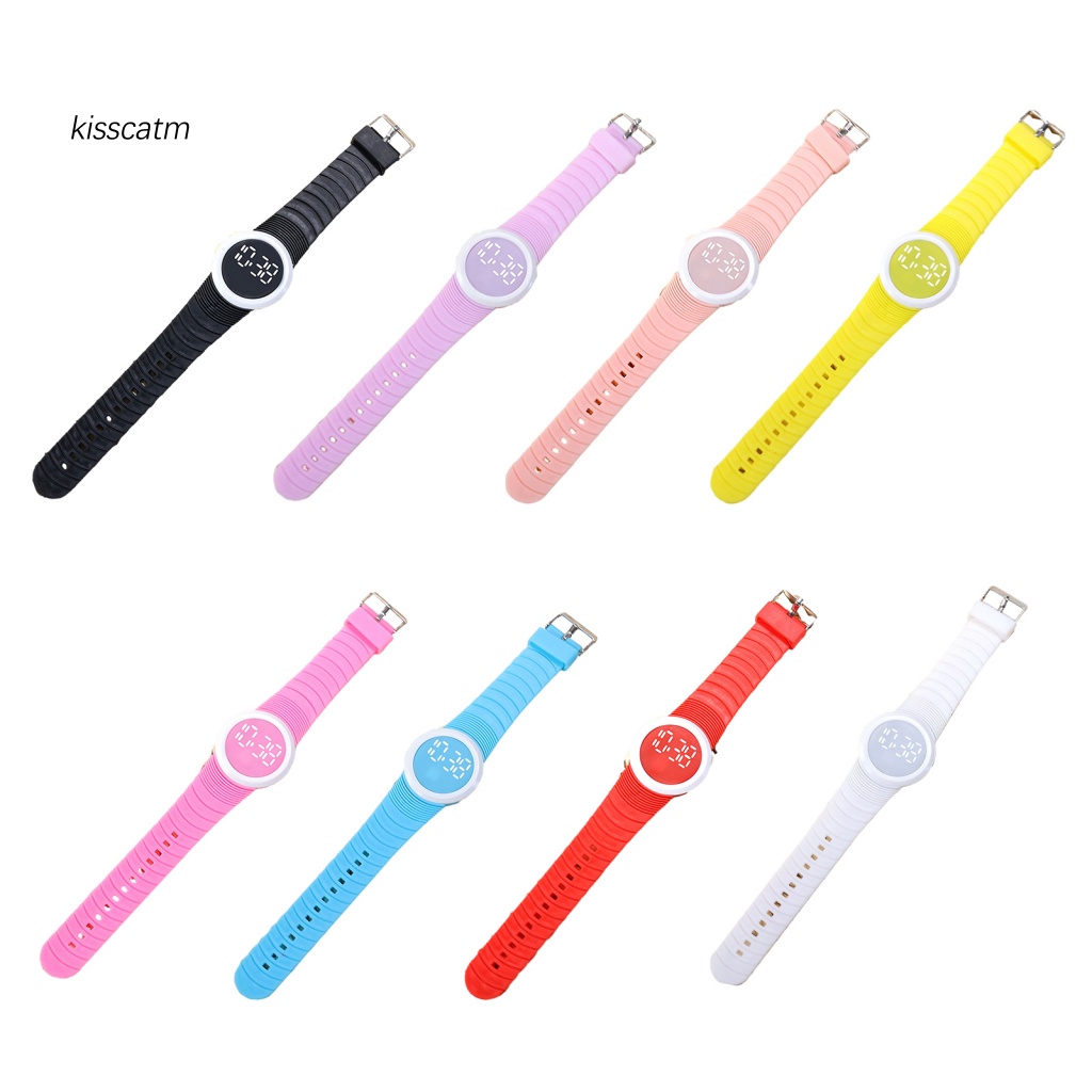 Hot Đồng Hồ Đeo Tay silicone Thoải Mái Thời Gian Chính Xác Với Màn Hình led Hiển Thị Chính Xác Cho Người Mua Sắm Đông Nam