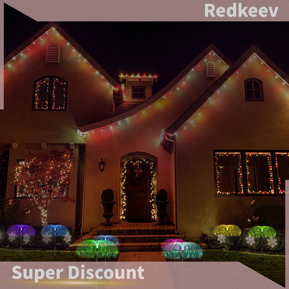 Đèn Đường Ngoài Trời Pháo Hoa Sứa Chống Thấm Nước Sử Dụng Năng Lượng Mặt Trời