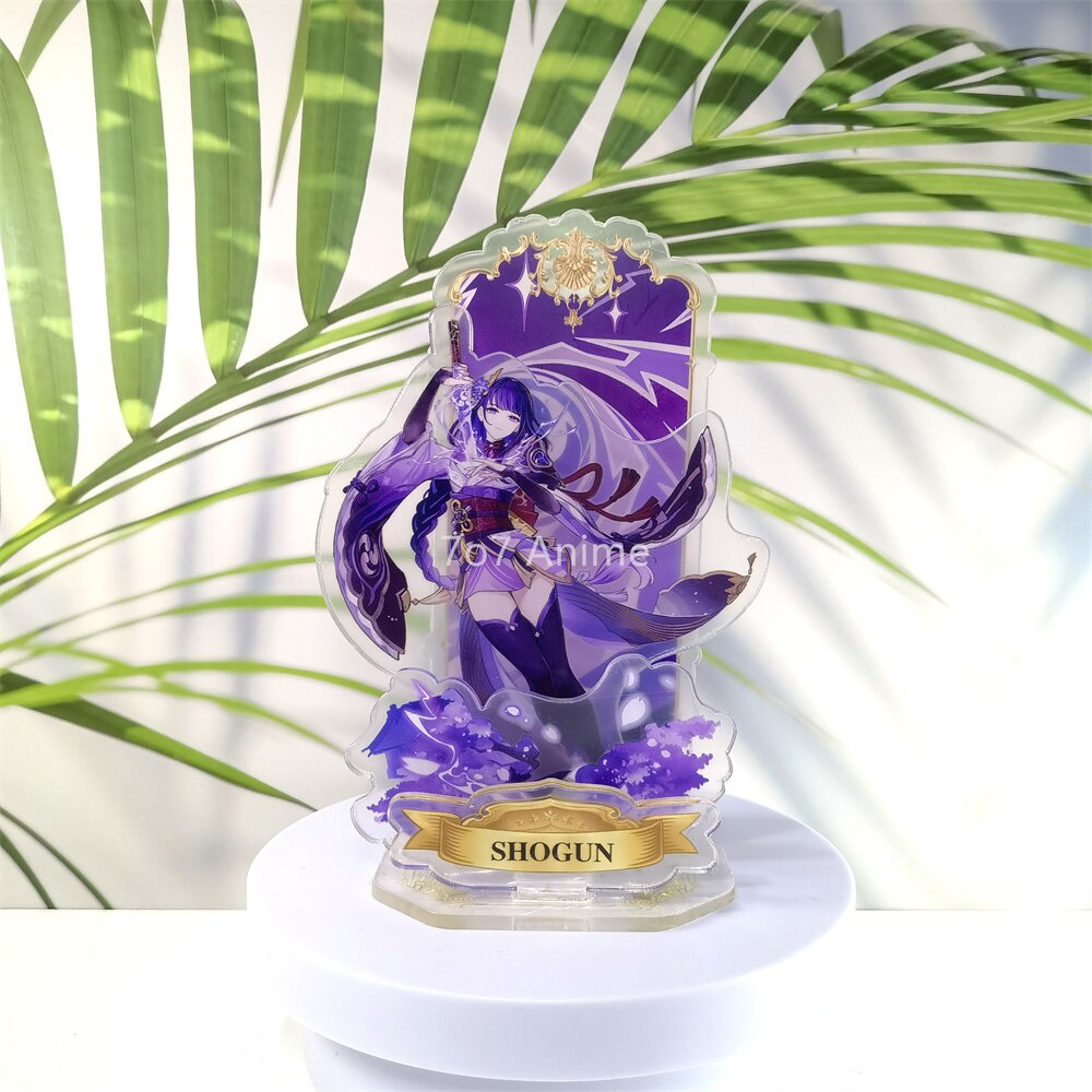 Mô hình Standee Anime Game Genshin Impact Zhongli Hutao Shougun Wanderer Alhaitham Phụ kiện trang trí 2