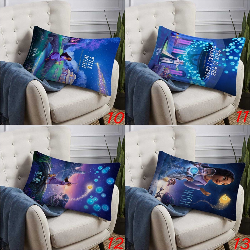 Disney Vỏ Gối polyester Hình Chữ Nhật Một Mặt Trang Trí Nhà Cửa  wish 2023