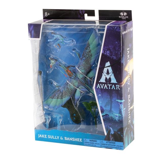 Mô hình McFarlane🌊Avatar World of Pandora 3.5 inches🌊Avatar 1 - Jake Sully & Banshee