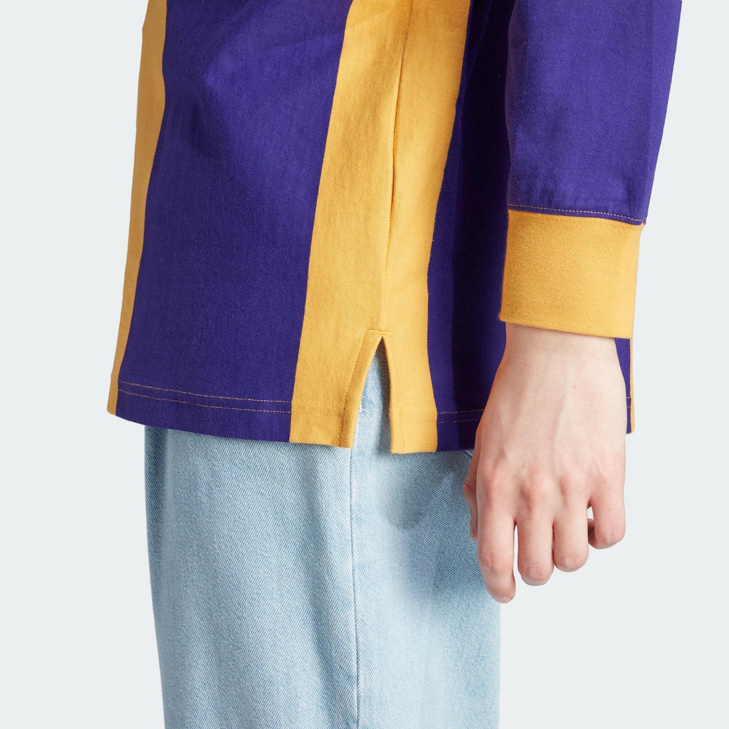 Adidas Phong cách sống Áo Thun Dài Tay Hack Rugby Nam Màu vàng IJ5956