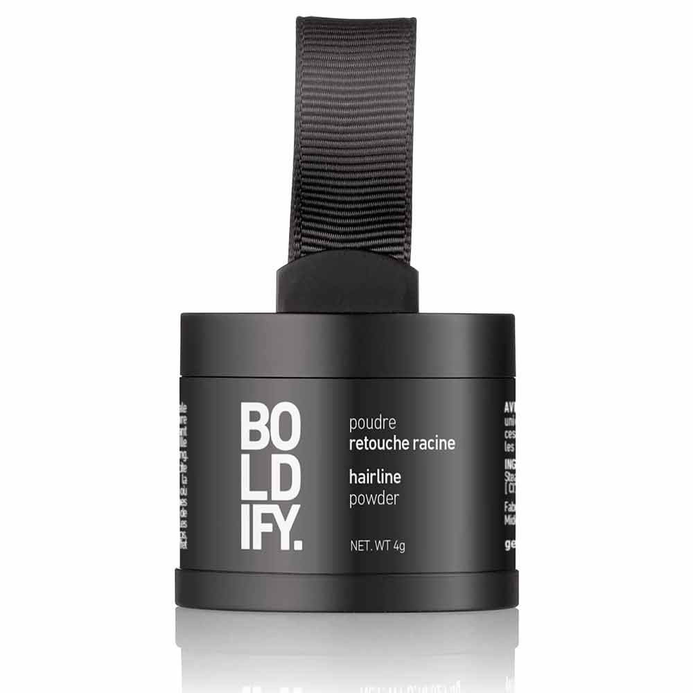 BOLDIFY Hairline Powder Instantly Conceals Hair Loss, Root Touch Up Hair Powder, Hair Toppers for Women & Men, Hair Fibe