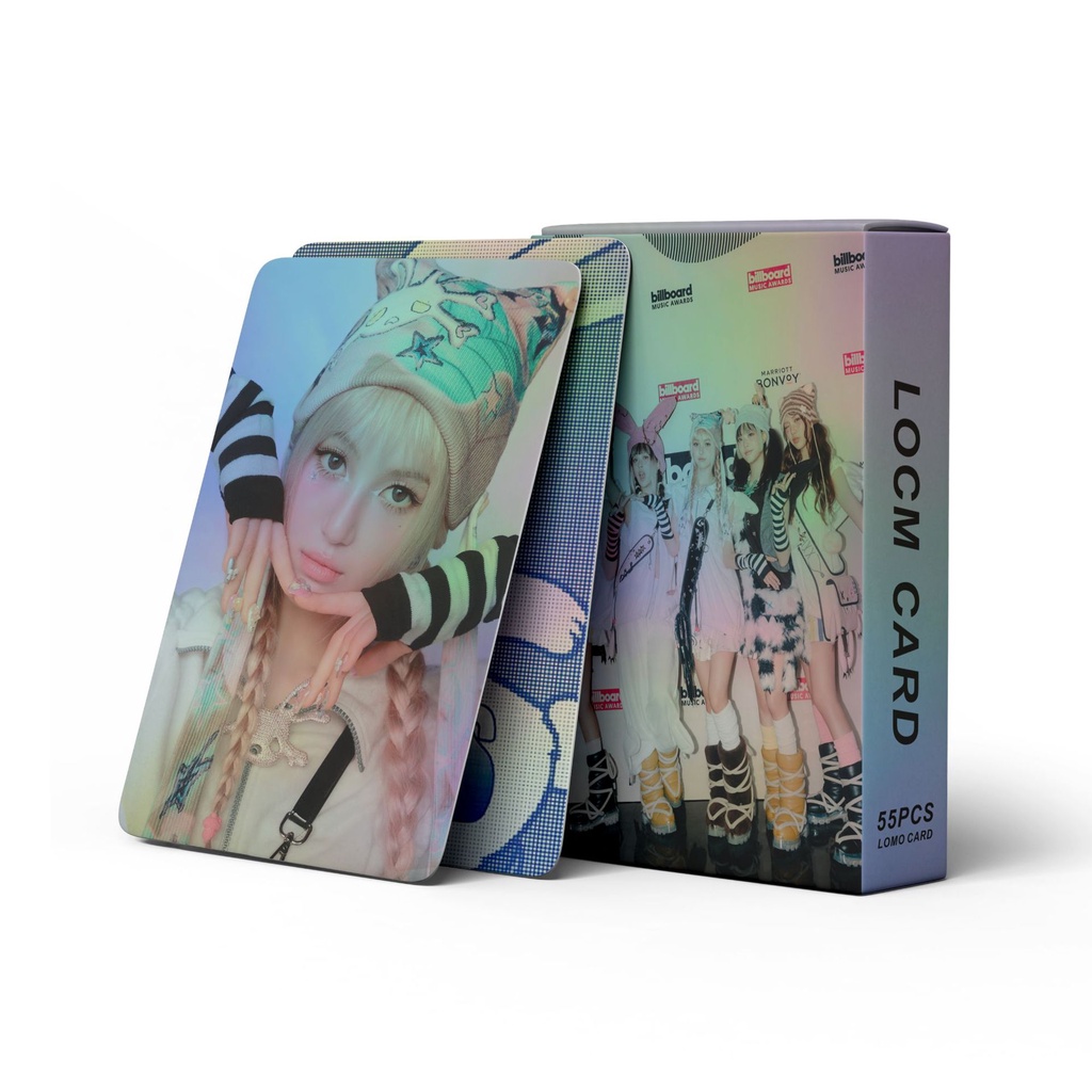 Hộp 55 Ảnh lomo card Nhóm Nhạc kpop Thẻ