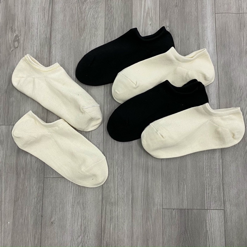 Tất vớ nam nữ muji cổ ngắn xuất Nhật