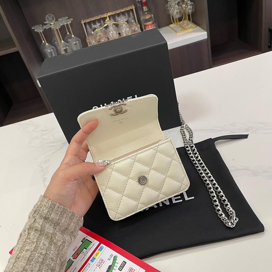 Real picture Túi Đeo Chéo Dây Chuỗi Thời Trang Dành Cho Nữ