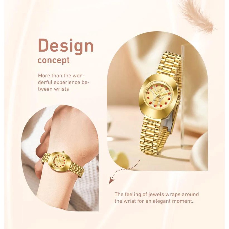 Thời Trang Đồng Hồ quartz l1021 Chống Thấm Nước Kiểu Dáng Sang Trọng Dành Cho Cặp Đôi