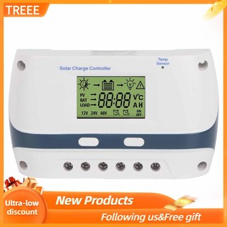 Treee bộ điều khiển sạc năng lượng mặt trời mppt 50a 12v 24v 48v cho du thuyền rv