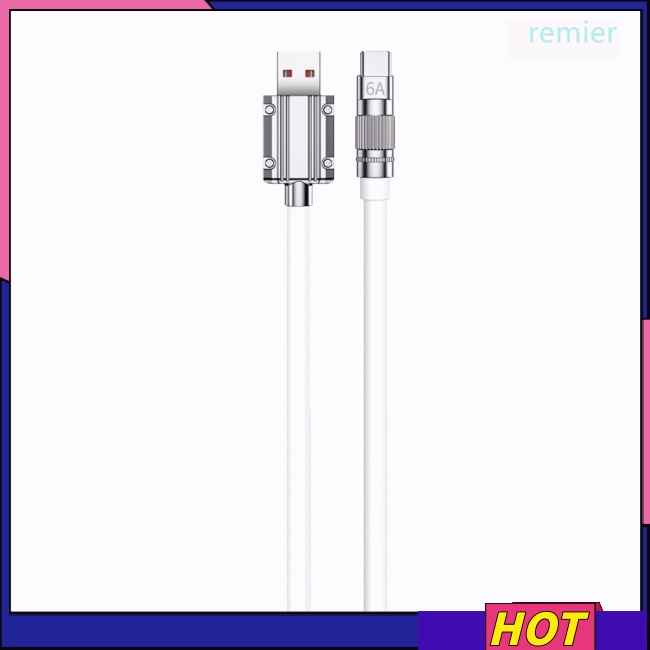 Remier Dây Cáp Sạc Nhanh pd20w / 100w Với Chip Thông Minh Chống Mòn