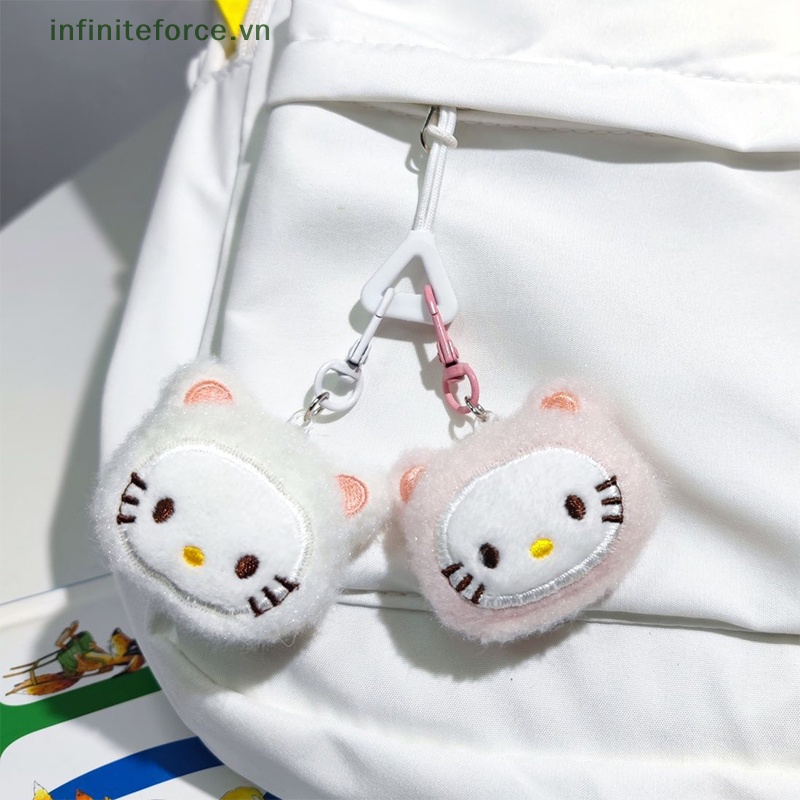 Móc Khóa Hình Mèo hello kitty Nhồi Bông Xinh Xắn