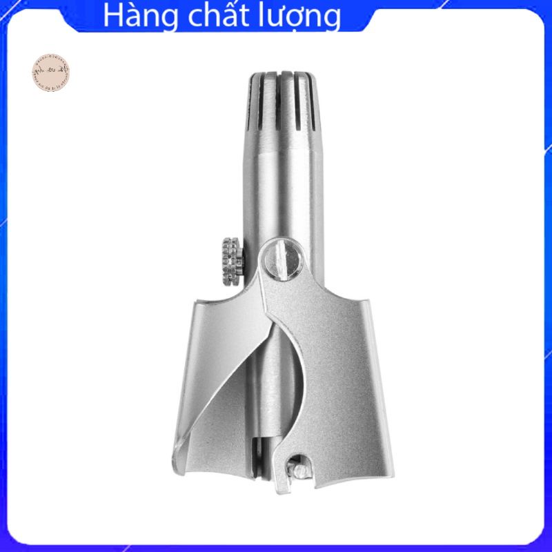 Dụng cụ tỉa lông mũi inox chống rỉ tiện lợi nhỏ gọn dễ mang theo