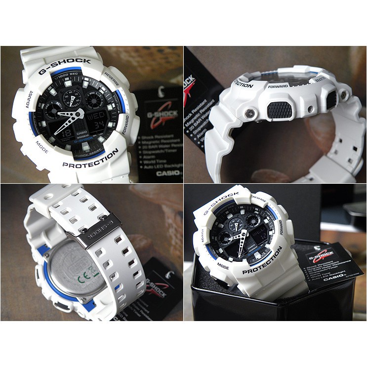 Đồng hồ thể thao nam nữ G-Shock GA-100B-7A Full phụ kiện