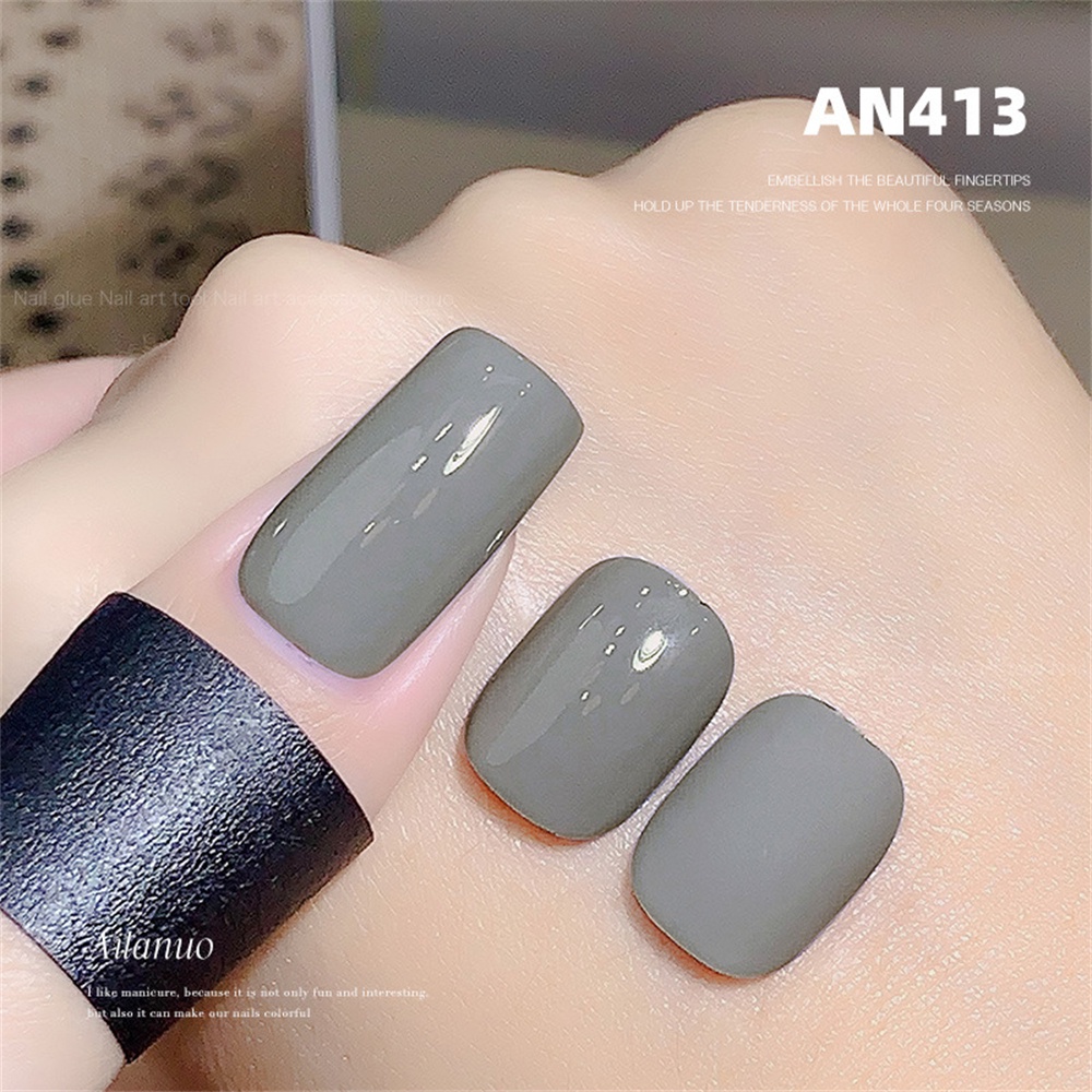✔Sơn Móng Tay Candy Elano Grey Styles Sơn Móng Tay Chống Nước Lâu Trôi Không Cong Vênh Không Rơi Sơn Móng Tay Trị Liệu Bằng ánh Sáng Candygirla.vn