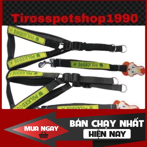 [❌GIÁ SỈ❌] Xích chó police cho chó ❤️