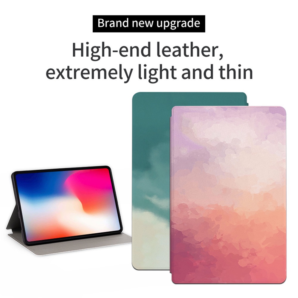 Bao Da Máy Tính Bảng Nắp Lật Họa Tiết Hoạt Hình Cho lenovo tab m9  9 inch Ốp