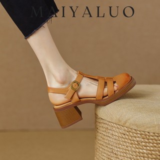 MAIYALUO Giày Cao Gót Mũi Nhọn GIÀY SANDAL Thời Trang Mới 2023 Cho Nữ Lót êm ái Đế chống trơn trượt Hiện đại Cổ điển FGD23B0KRZ 51Z231222