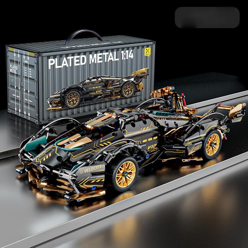 Đồ chơi lắp ráp siêu xe CyberPunk 1:14 1318+ PCS có điều khiển từ xa