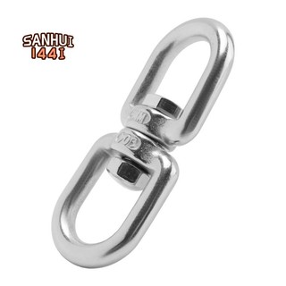 Nhẫn Mắt Xoay Bằng Thép Không Gỉ 6mm 15 / 64 "