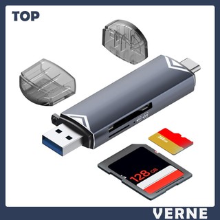 Đầu Đọc Thẻ Nhớ SD / TF 5GBPS USB / Type-C USB Cho Iphone Mac