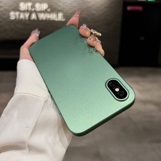Ốp Điện Thoại PC Cứng Nhám Siêu Mỏng Chống Sốc Sang Trọng Cho iPhone 7plus 8plus X XR XS Max 11 12 Pro Max