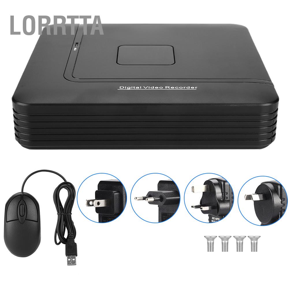 Lorrtta Mạng camera 8CH Full HD CCTV NVR 1080P cho hệ thống an ninh gh