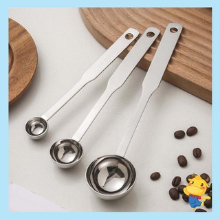 Muỗng Đong Cà Phê Bằng Thép Không Gỉ 1 / 8 Cốc Dung Tích Lớn Tiện Dụng Cho Nhà Bếp / Văn Phòng