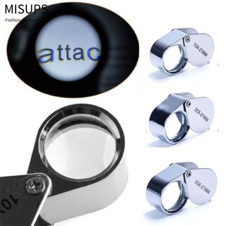 MISUPS 1PC|Màu Sắc Kính Lúp Cầm Tay 10/20/30X Chuyên Dụng Cho Thợ Kim Hoàn / Trang Sức