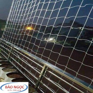 Lưới cước làm giàn dây leo rộng 2m cước đúc siêu bền sợi dày chịu lực chịu nhiệt độ bền cao