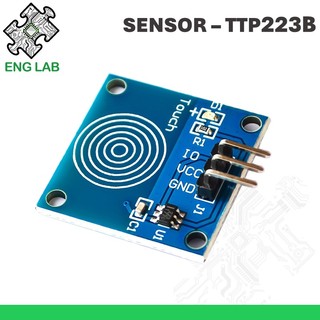 ENGLAB★TTP223B Nút phát hiện cảm ứng Mô-đun cảm ứng điện dung Cảm biến cảm ứng cho Arduino