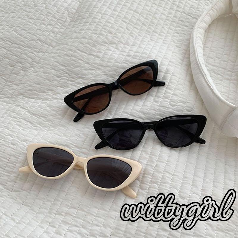 Kính Mát Gọng Mắt Mèo Phong Cách vintage Thời Trang Cho Nữ