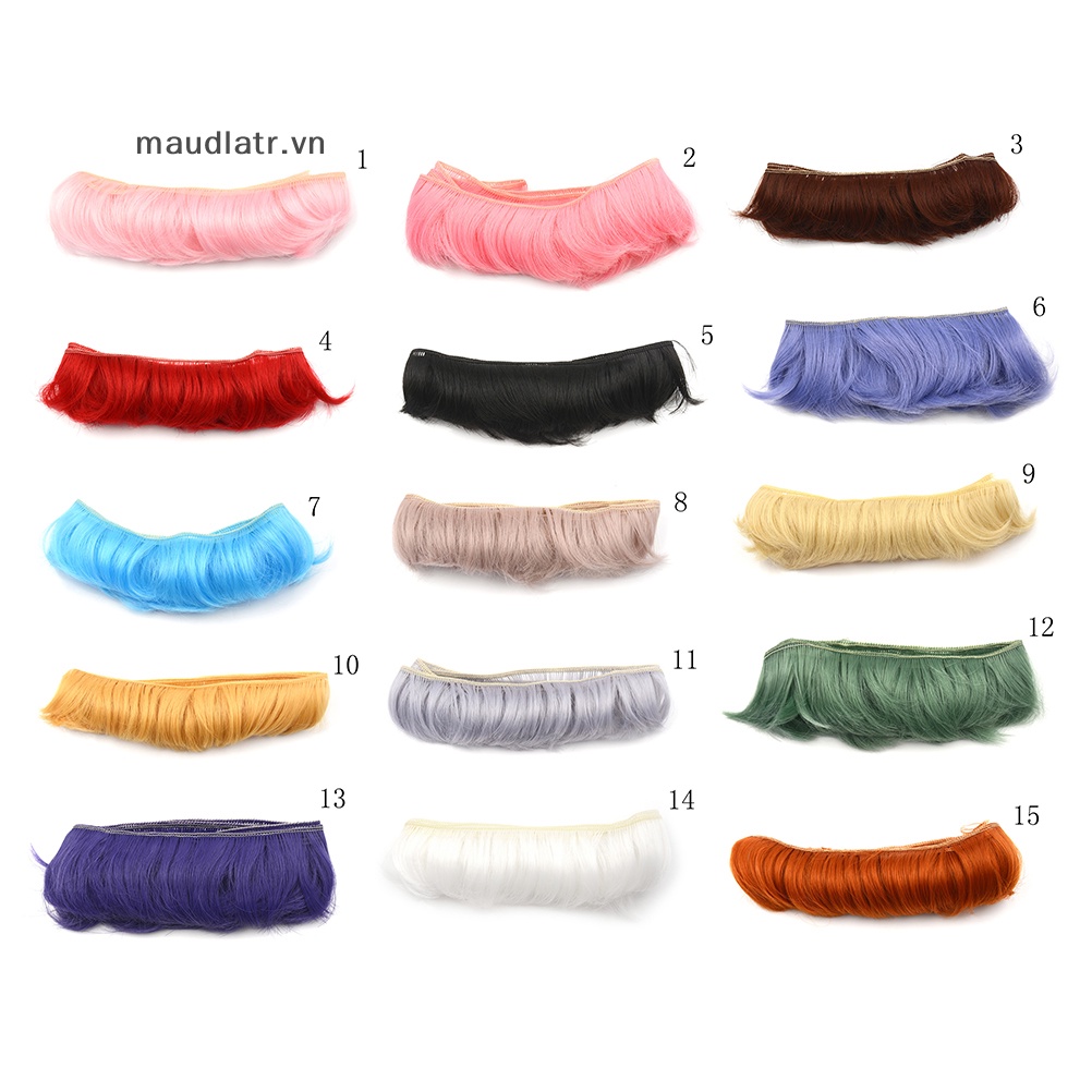 Tóc Giả 5cm Tự Làm Cho Búp Bê bjd sd