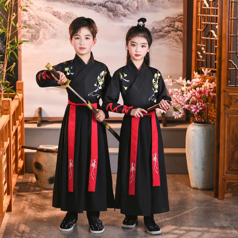 Bộ Hán Phục Phong Cách Trung Hoa Xinh Xắn Cho Bé