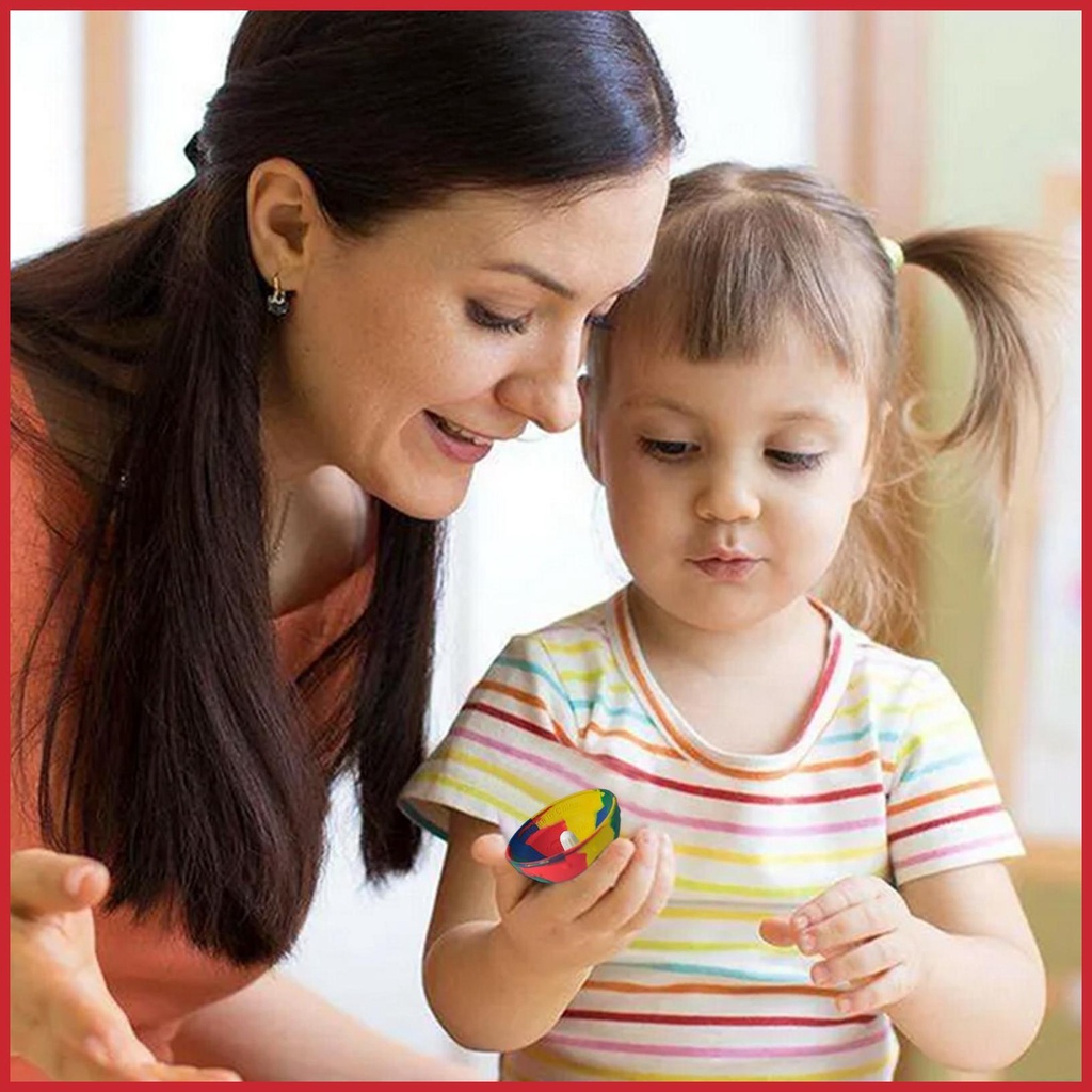 Bóng Cao Su Nhảy hip hop Nửa Mặt Sáng Tạo Cho Bé Chơi Thể Thao Ngoài Trời