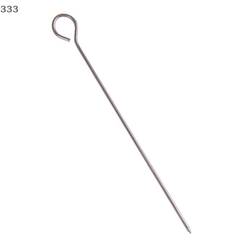 Set 10 Que Xiên Thịt Nướng Hình Tròn Bằng Inox laiqianfa333}