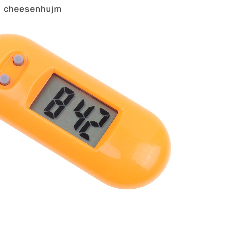 Đồng Hồ Điện Tử mini Hình oval Kỹ Thuật Số Treo Chìa Khóa Cho Học Sinh