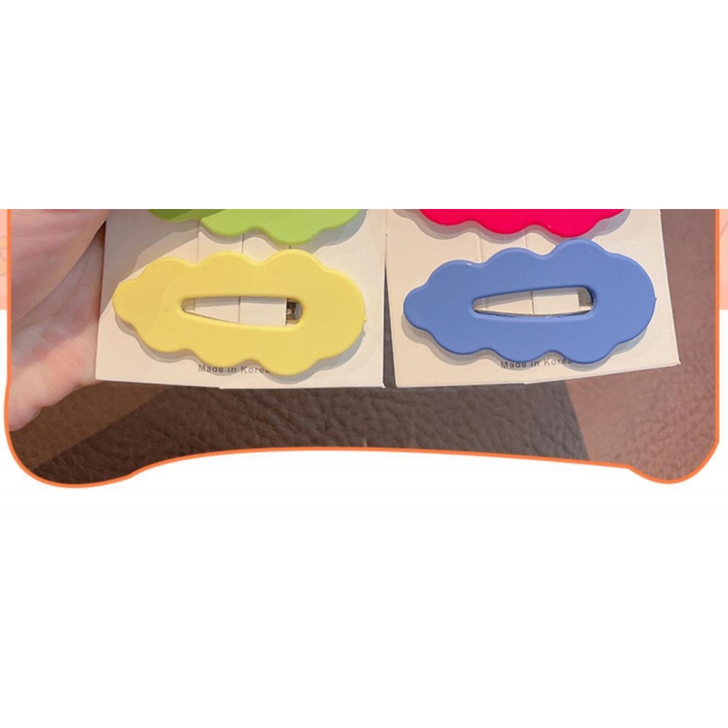 Kẹp Tóc Mái Màu Kẹo Ngọt Ngào Dễ Thương Cho Nữ