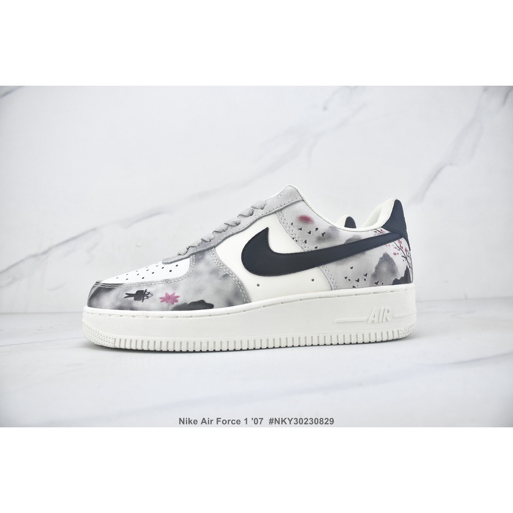 Nk Giày Thể Thao air force 1 '07 af1 Chất Liệu Da 36-45