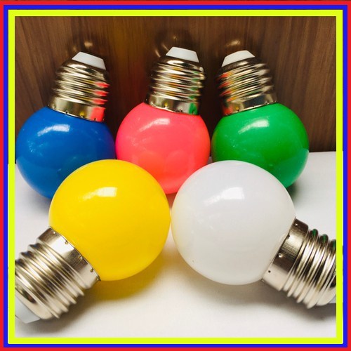 Bóng đèn 1w chống nước ánh sáng trắng và vàng ,Bóng Chanh 1W Nhiều Màu Giá Tốt ĐIỆN MÁY MIỀN TRUNG 36