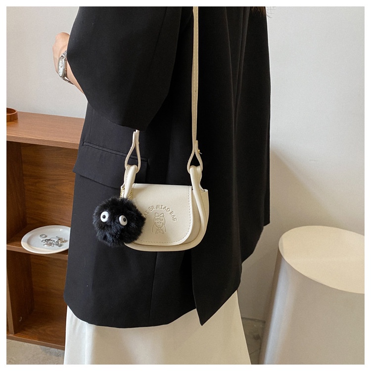 Túi Đeo Chéo mini Bằng cotton Màu Trơn Dễ Thương Thời Trang Cho Nữ