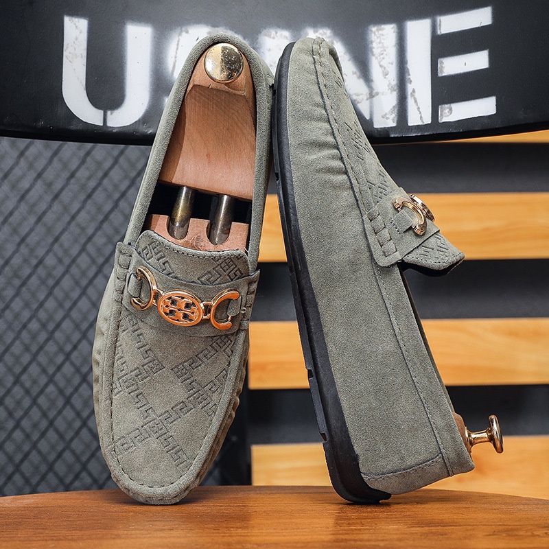 Giày Lười Da Thời Trang Lịch Lãm Cho Nam