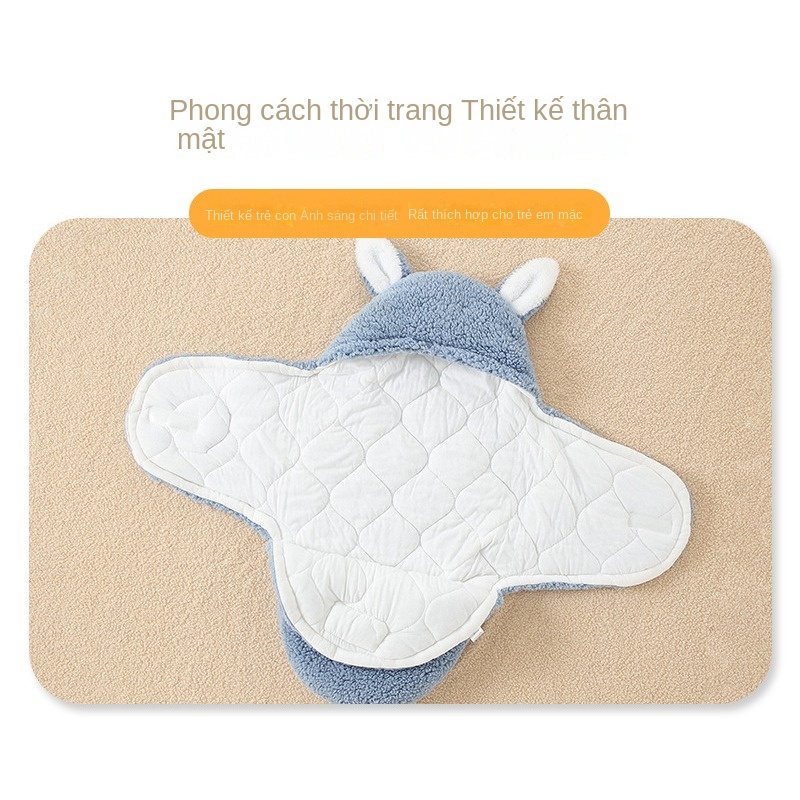 Túi Ngủ Dày Dặn Chống Sao Băng Quấn Bé Sơ Sinh Vào Mùa Thu Và Mùa Đông