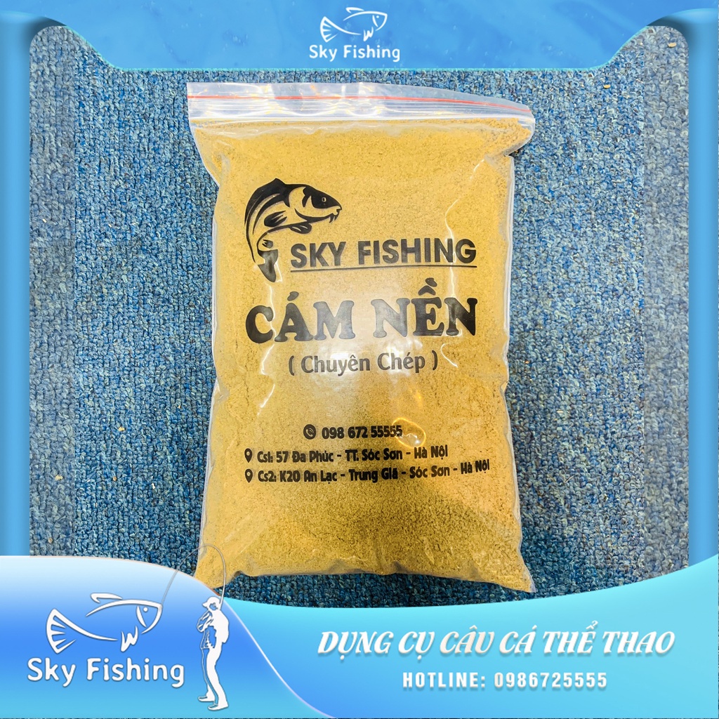 Cám câu cá,1kg cám nền câu chuyên chép