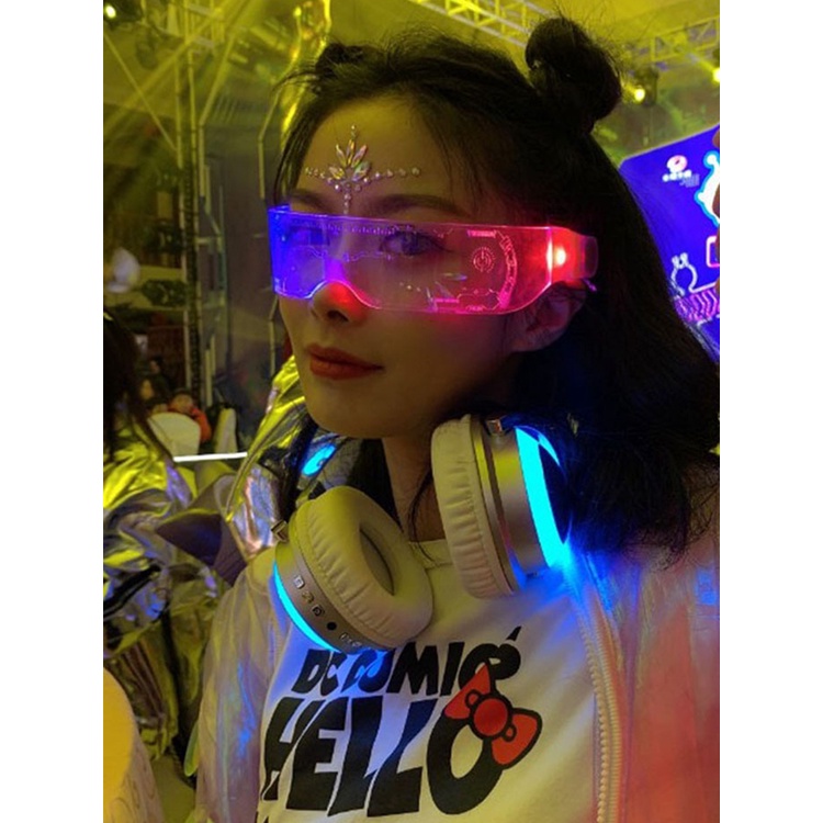 Mắt Kính Có Đèn led 7 Màu Sắc Dùng Để Trang Trí Quán bar / Sinh Nhật / Giáng Sinh / Tiệc Tùng