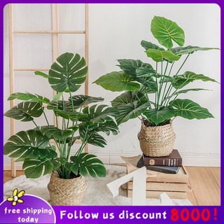 Se7ven✨Greenery ornaments simulation fake flowers desktop small potted plant Scandinavian living room simulation turtle back ins wind decorative ornaments creative environmental