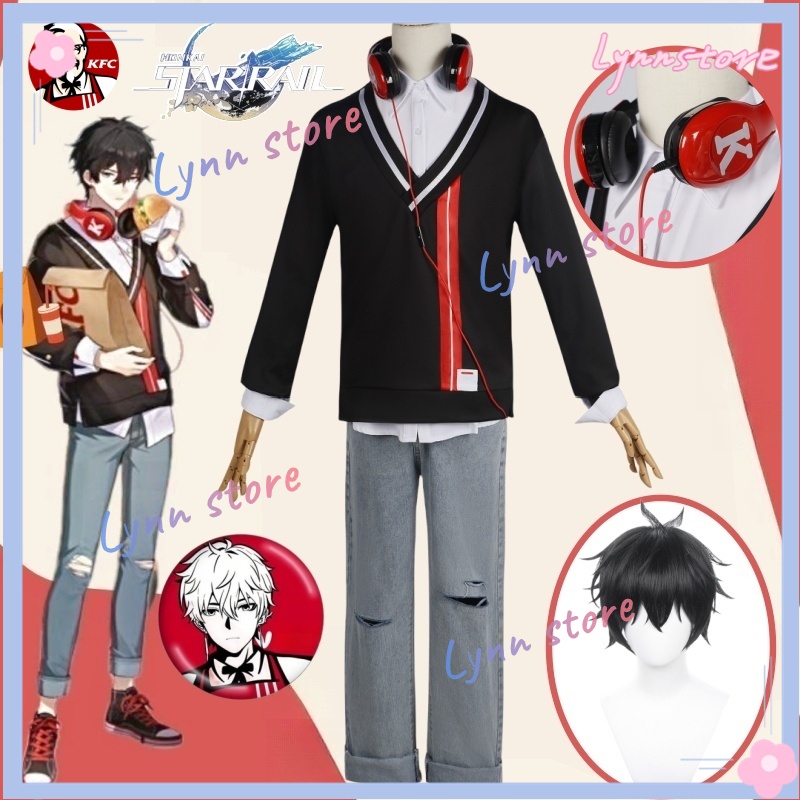 Trang Phục Hóa Trang Nhân Vật honkai: Starrail march 7th dan heng Trong honkai: Starrail X kfc